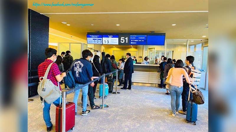 ဂျပန်နှင့် တောင်ကိုရီးယားက မြန်မာနိုင်ငံသားများကို ပြန်ခေါ်