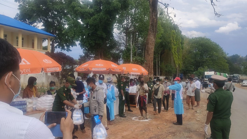 ကိုဗစ်-၁၉ ရောဂါကာကွယ်ရေး ဗိုလ်ချုပ်အဆင့်နှင့်အထက်အရာရှိများ လစာ လေးပုံတပုံ လှူမည်