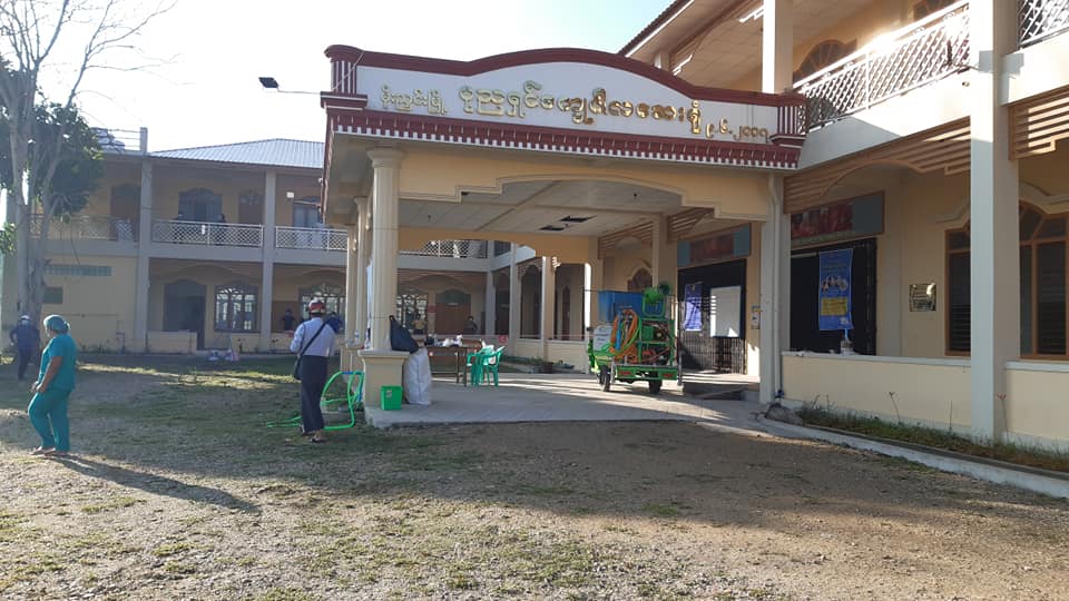 ချန်းရိစက်ရုံစကားပြန် COVID-19 လူနာအမှတ် ၁၄၄ ပထမအကြိမ်စစ်ဆေးမှု ရောဂါပိုးမတွေ့ 