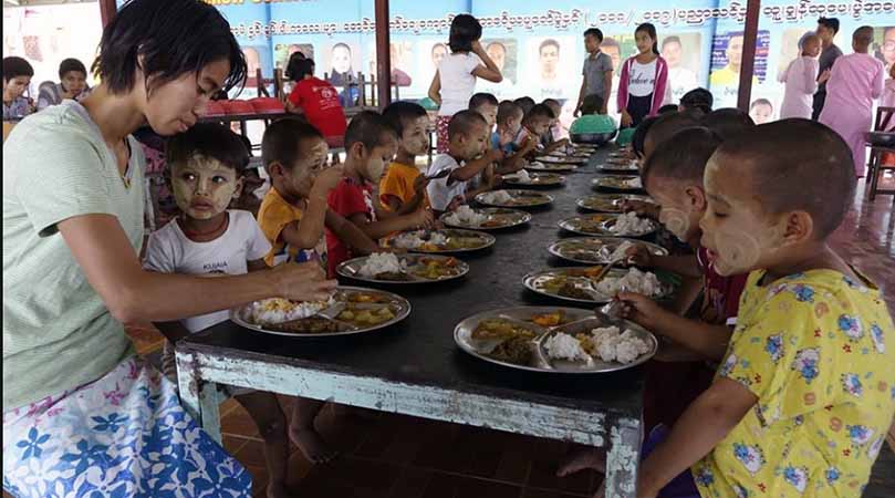 YGW ကျောင်းက ဆင်းရဲနွမ်းပါးကလေးငယ် ၄၀၀ ကျော် အလှုရှင်လိုအပ်နေ