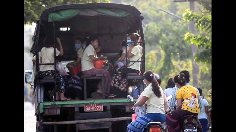 ပုသိမ်အထည်ချုပ်စက်ရုံများ COVID-19 ညွှန်ကြားချက် တိတိကျကျလိုက်နာရန် လူစွမ်းအားအရင်းအမြစ်ဝန်ကြီး ပြော