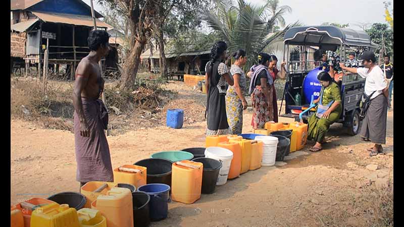 မွန်ပြည်နယ် ၁၀ မြို့နယ်စလုံးတွင် ရေရှားပါးမှုအခက်အခဲ ကြုံတွေ့နေရ 