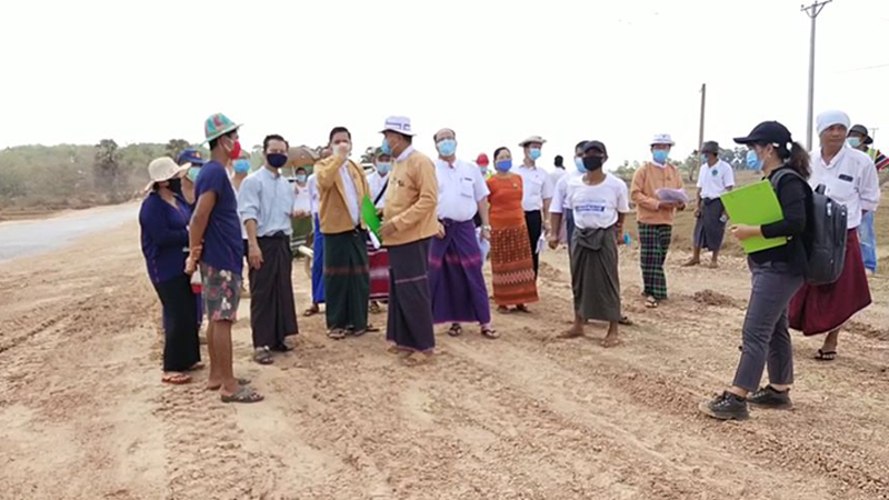 အိန္ဒု-ကော့ကရိတ်လမ်း လျော်ကြေး လက်မခံသူများကို ဥပဒေအတိုင်း ဆောင်ရွက်မည်