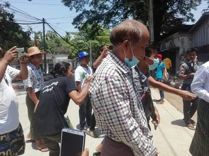 တောင်ကုတ်စည်ပင်ဥက္ကဋ္ဌအပါအဝင် ၃ ဦးကို အကြမ်းဖက်မှုတိုက်ဖျက်ရေးဥပဒေဖြင့် ဖမ်းဆီးအမှုဖွင့်