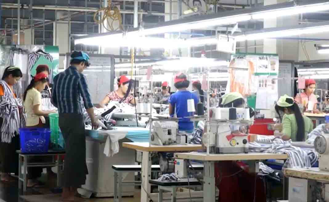 မြန်မာ့အထည်ချုပ်လုပ်ငန်းအများစု အော်ဒါအသစ်ရရှိမှု ရပ်ဆိုင်း