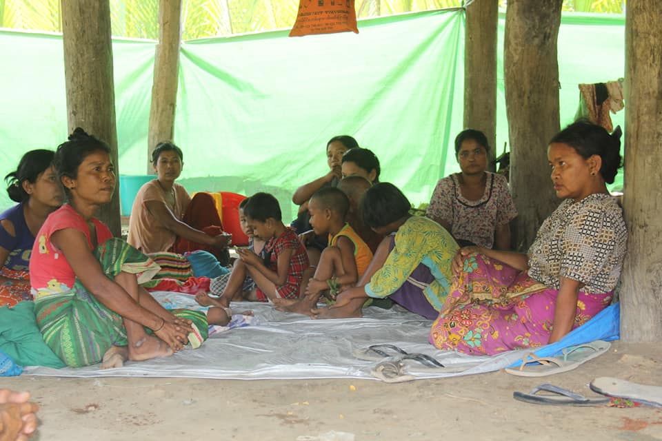 မင်းပြားမြို့နယ်ရှိ စစ်ဘေးရှောင်စခန်းအချို့ စားနပ်ရိက္ခာနှင့် သောက်သုံးရေ ပြတ်လပ်နေ