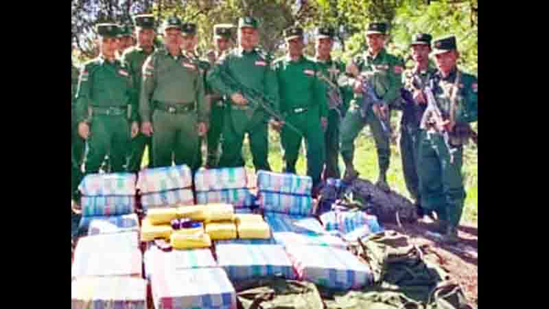 UWSA နှင့်မူးယစ်မှောင်ခိုအဖွဲ့ ထိတွေ့မှုဖြစ်၊ စိတ်ကြွဆေး ၃ သန်းခွဲကျော်နှင့် ၂ ဦးဖမ်းမိ
