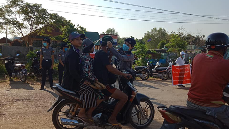 လွိုင်ကော်တွင် ‘မဖြစ်မနေ mask တပ်ဆင်ရေး’ နောက်ဆုံးသတိပေး၊ စတင်အရေးယူတော့မည်