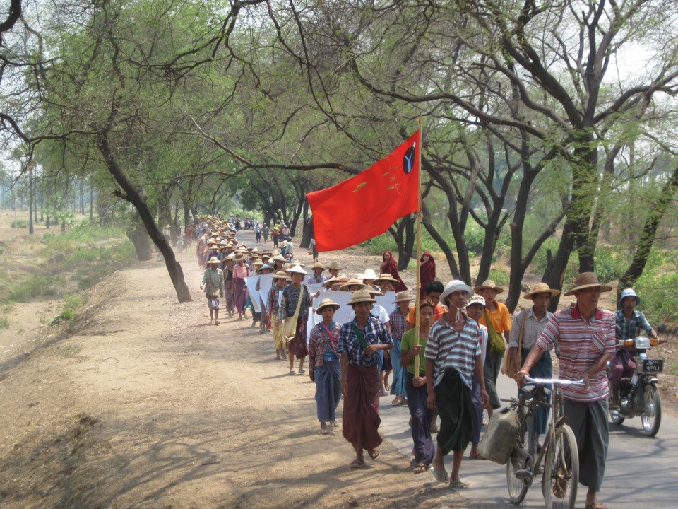 လက္ပန္းေတာင္းမွာ ကိုယ္လယ္ကိုယ္လုပ္ခြင့္ရေရး ေတာင္းဆိုဆနၵျပ