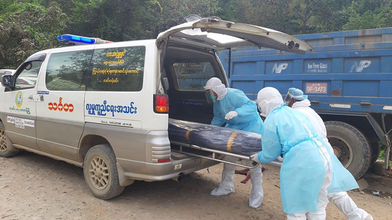 ဖားကန့်-မြစ်ကြီးနား လမ်းမပေါ်တွင် ခရီးသွားတဦး ရုတ်တရက် သေဆုံး