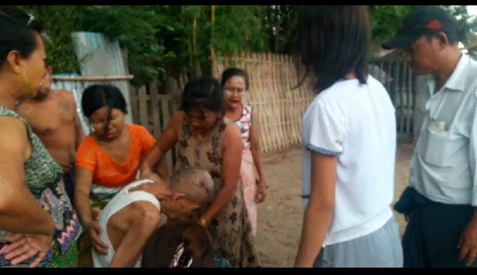 တောင်ငူ လူနေရပ်ကွက်တွင် မွေးထားသည့် ဝက်ဝံက အဘိုးအို ၁ ဦးကို ရန်ပြုတိုက်ခိုက်