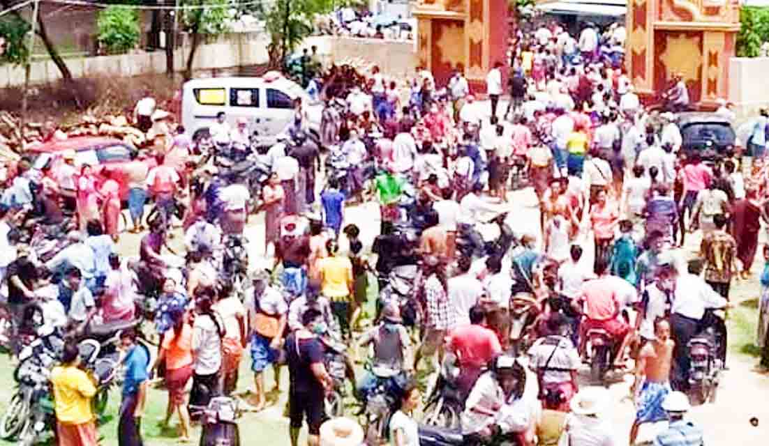 လူမှုကွန်ရက်ပေါ်တွင် သံဃာတော်များအား စော်ကားပြောဆိုရေးသားခဲ့သည့် ဆရာဝန် ၁ ဦးကို သာသနာညှိုးနွမ်းစေမှုဖြင့် ဖမ်းဆီးအမှုဖွင့် 