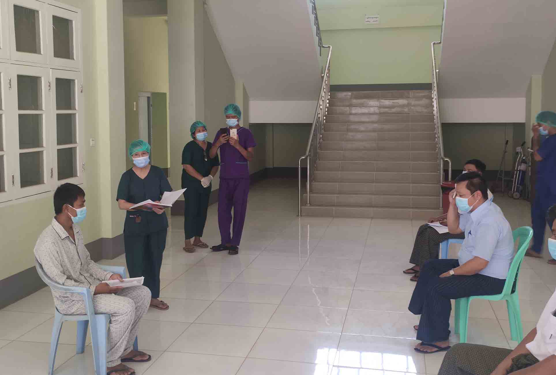 မကွေးတိုင်းက လူနာအမှတ် ၅၃ COVID-19 ရောဂါပိုး ကင်းစင်