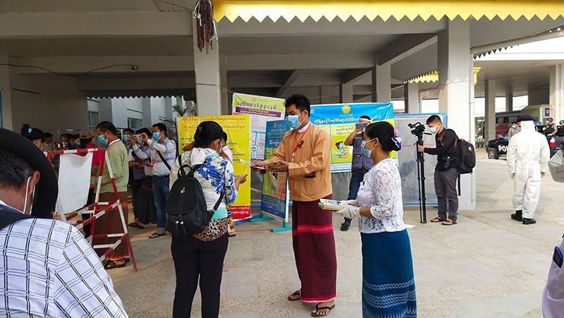 မြဝတီရောက် အလုပ်သမားများ ရောဂါပိုးတွေ့ရှိပါက ဝေဘာဂီဆေးရုံ လွှဲပြောင်းကုသမည်