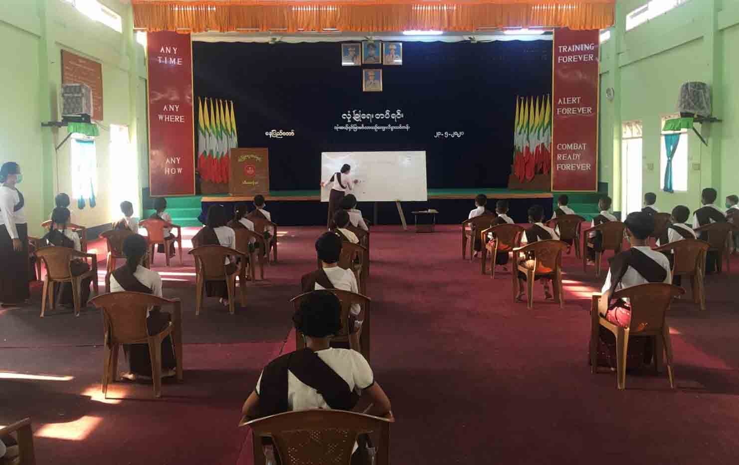 ကာချုပ်ညွှန်ကြားချက်အရ တပ်မတော်အတွင်း ယဉ်ကျေးလိမ္မာသင်တန်းများ စတင်ဖွင့်လှစ်