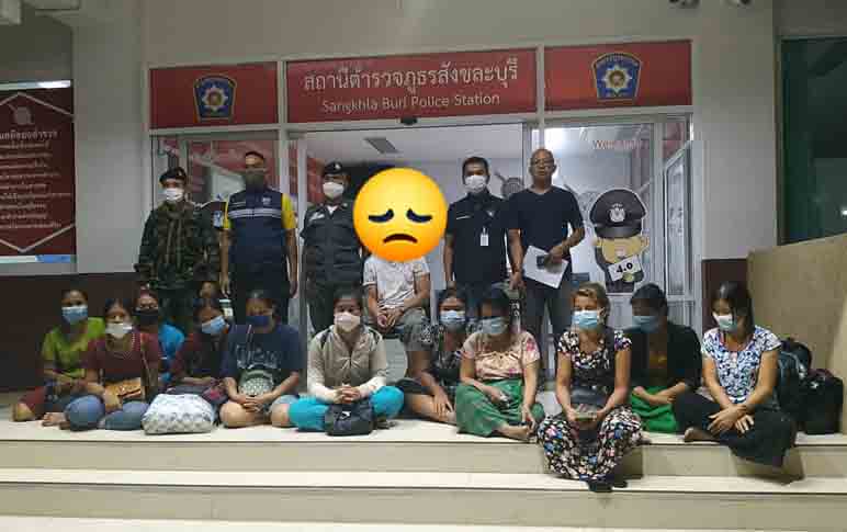 ကိုဗစ် အရေးပေါ်ကာလ ထိုင်းနိုင်ငံထဲဝင်ရောက်လာသည့် မြန်မာ ၃၅ ဦး ဖမ်းဆီးခံရ 