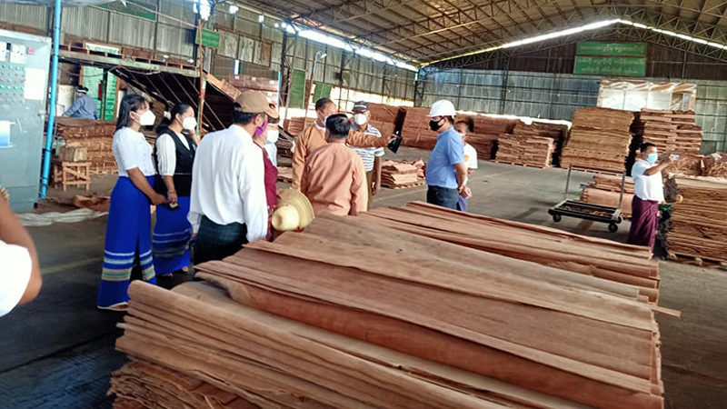 စစ်ကိုင်းတိုင်းတွင် လုပ်ငန်းလည်ပတ်ခွင့်ပြုထားသည့် စက်ရုံ၊ အလုပ်ရုံများကို ရှောင်တခင်စစ်ဆေး