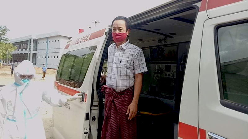 လူနာအမှတ် ၁၈၉ ကို ဒုတိယအကြိမ်ဓာတ်ခွဲစစ်ဆေး၊ ကိုဗစ်-၁၉ ရောဂါပိုးမတွေ့