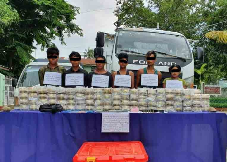 မောင်တောမြို့နယ်တွင် ကျပ်သိန်းပေါင်း ၄၈၀၀၀ ကျော်တန်ဖိုးရှိ စိတ်ကြွဆေးပြားဖမ်းဆီးရမိ