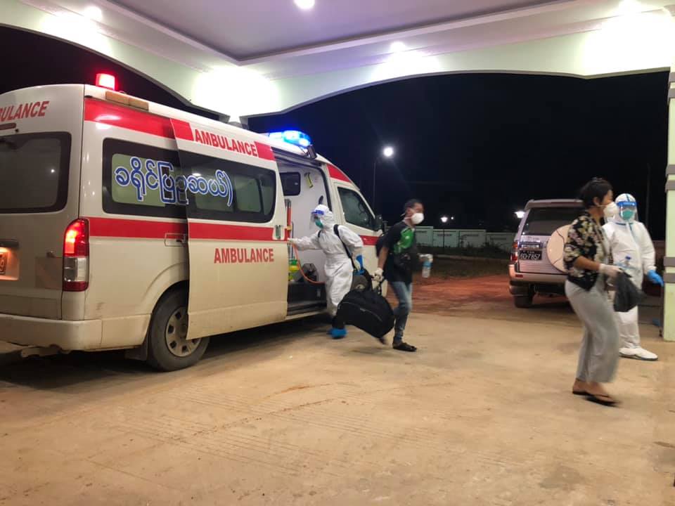 ရှမ်းပြည်နယ်တွင် ကျန်းမာရေးမှူး ၁ ဦးနှင့် ရွေ့ပြောင်းလုပ်သား ၁ ဦး ကိုဗစ်-၁၉ ကူးစက်ခံရ