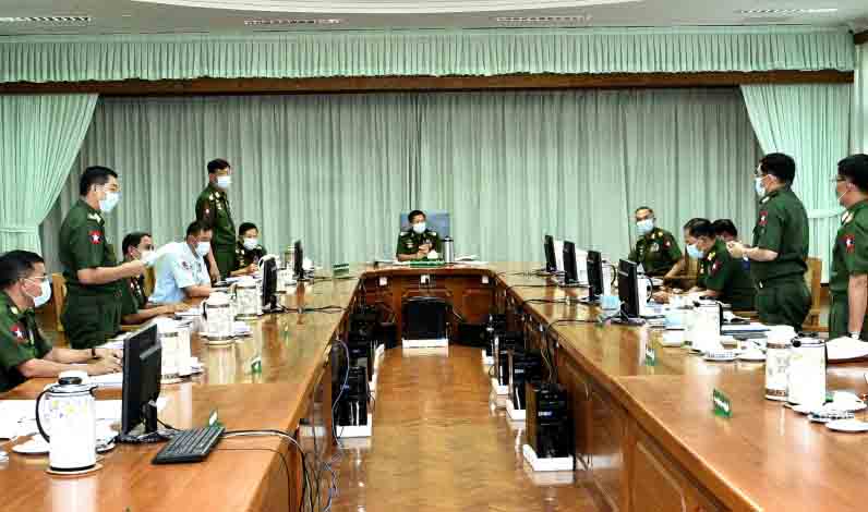 နိုင်ငံသားများ၏ အသက်အန္တရာယ် ကာကွယ်နိုင်ရေးအစွမ်းကုန်လုပ်နေဟု ဗိုလ်ချုပ်မှူးကြီးပြော