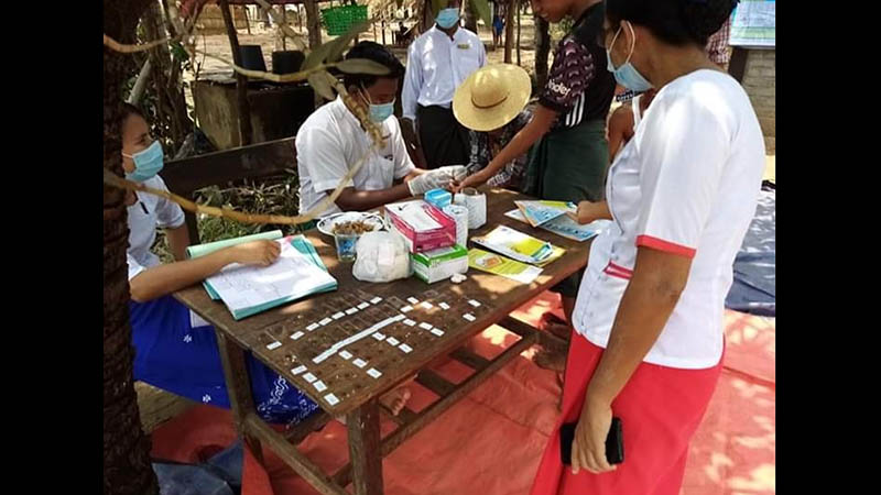 ညောင်လေးပင်ရှိ ကိုဗစ်-၁၉ လူနာအမှတ် ၂၃၃ နှင့်ထိတွေ့ခဲ့သူ ၂၄ ယောက်တွင် ပိုးမတွေ့