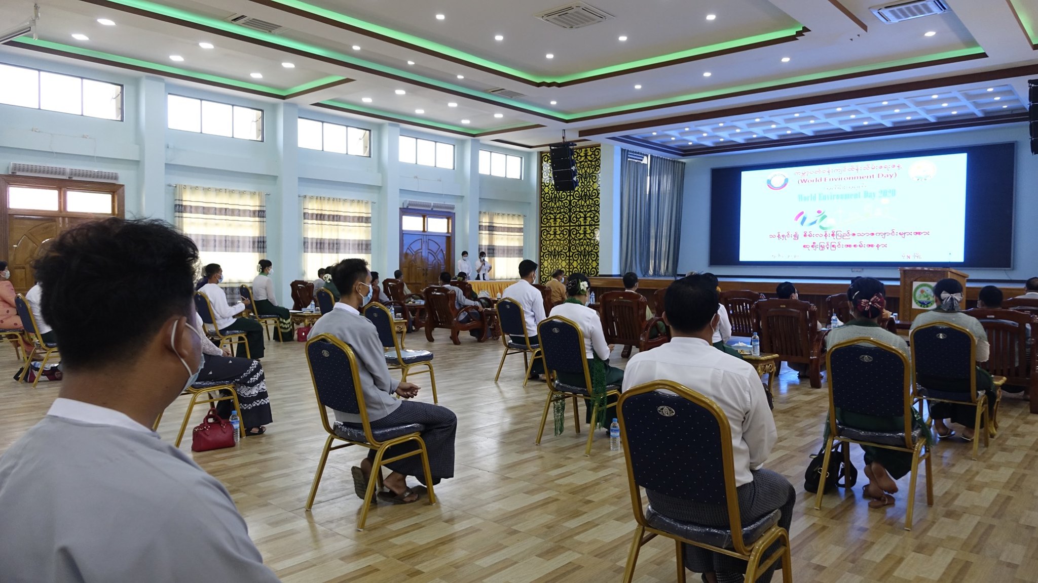 စစ်ကိုင်းတိုင်းအတွင်း ပတ်ဝန်းကျင် စိမ်းလန်းစိုပြေသည့် ကျောင်း ၆ ကျောင်းကို ဆုချီးမြှင့်
