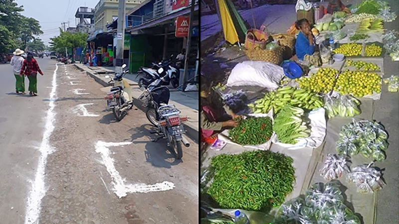 ကလေးမြို့ မီးခွက်ဈေး ပြန်လည်ဖွင့်လှစ်တော့မည်