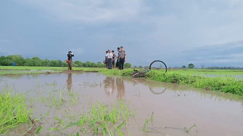 ဇီးကုန်းမြို့တွင် မိုးကြိုးပစ်ခံရမှုကြောင့် ၁၀ တန်းကျောင်းသား ၁ ဦး သေဆုံး