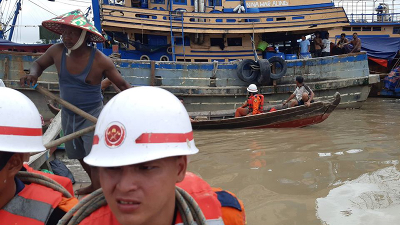 ပုဇွန်တောင်ချောင်းအတွင်း အမျိုးသမီး ၁ ဦး ခုန်ချ 