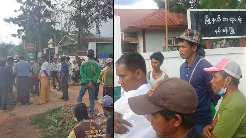 နမ့်စန်တောင်သူ ၄၇ ဦးကို တပ်မတော်က တရားစွဲ