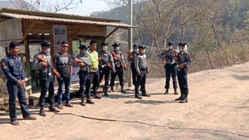 အိန္ဒိယ-မြန်မာနယ်စပ်  ရိခေါဒါမြို့တွင် ကိုဗစ်-၁၉ ကာကွယ်ရေး တိုးမြှင့်လုပ်ဆောင်