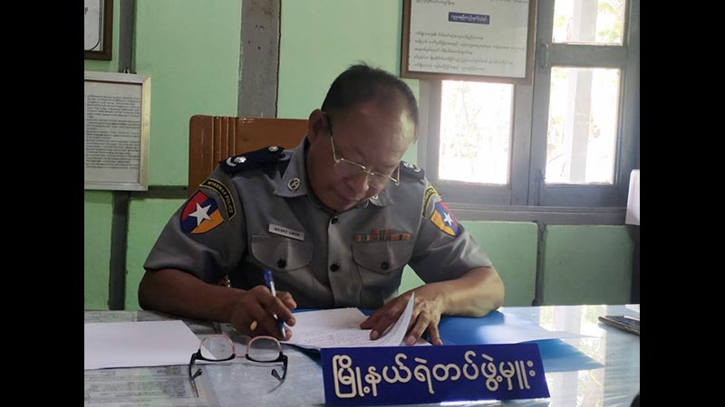 ရွှေလမင်းထမင်းဆိုင် ရိုက်နှက်ခဲ့မှုဖြစ်စဉ်နှင့်ပတ်သက်ပြီး ရဲ ၇ ဦးကို အရေးယူမည်ဟု မကွေးရဲမှူး ပြော