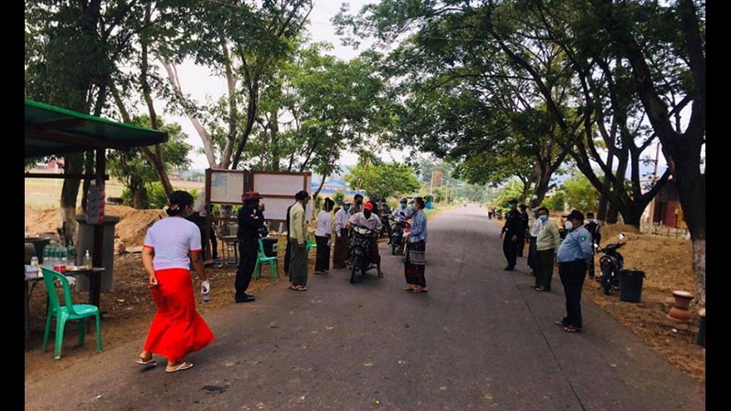 ထီးချိုင့်မြို့တွင် စောင့်ကြည့်လူနာ  လူငယ် ၁ ဦးသေဆုံး 