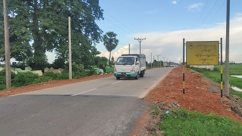 ဧရာဝတီတိုင်းတွင် မိုးရာသီ လမ်းမပျက်စီးရန် လမ်းပေါင်း ၈၈ လမ်းကို ယာဉ်တန်ချိန် ကန့်သတ်