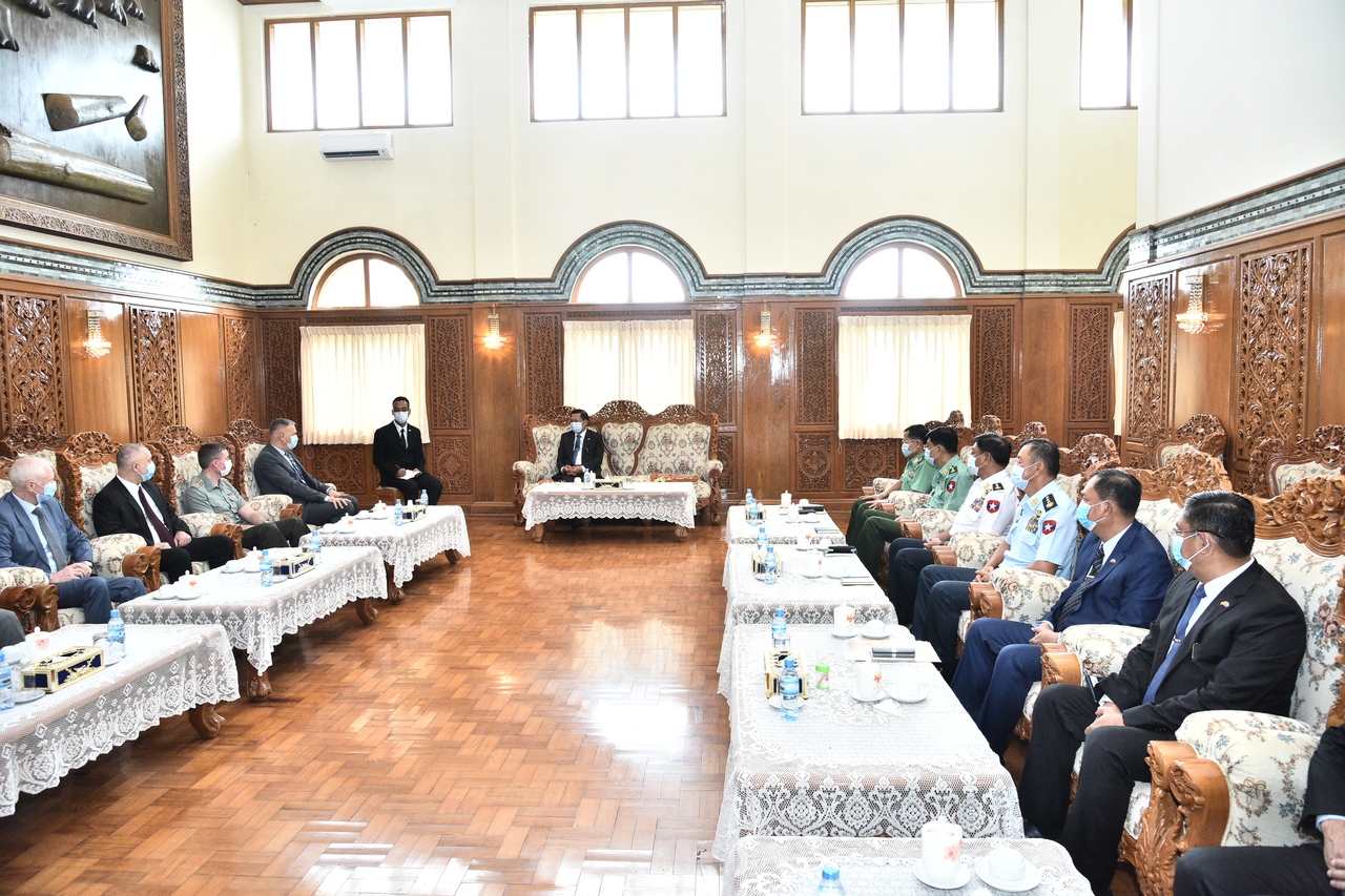 ဗိုလ်ချုပ်မှူးကြီး ရုရှားမှ ပြန်လာပါက ကိုဗစ်-၁၉  စည်းကမ်းနှင့်အညီ ဆောင်ရွက်မည်