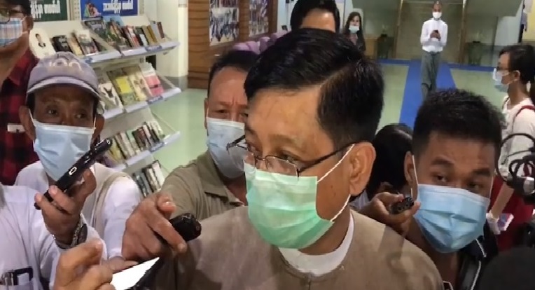 ရဲမှူးချုပ်ဇော်မိုးသန်းအမှု ပြည်ထဲရေးဝန်ကြီးကိုယ်တိုင် အစိုးရအဖွဲ့ထံတင်ပြထား 
