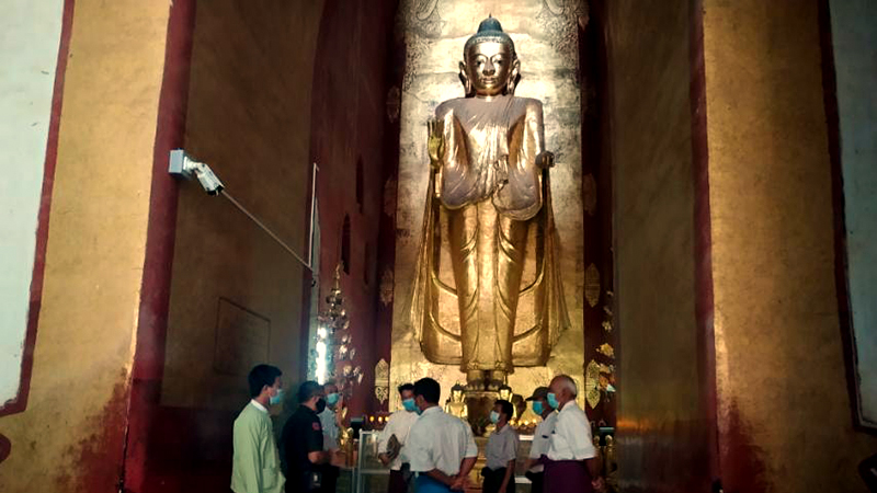 ပုဂံ အထင်ကရဘုရားများ ပြန်ဖွင့်နိုင်ရန် စစ်ဆေးပြီးဟု ညောင်ဦးခရိုင်အုပ်ချုပ်ရေးမှူးပြော