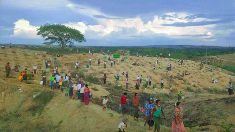 ချောက်တွင် ဒေသခံပြည်သူ အစုအဖွဲ့ပိုင် သစ်တော ဧက ၆၇၀၀ ကျော် လုပ်ကိုင်ခွင့်ပြု