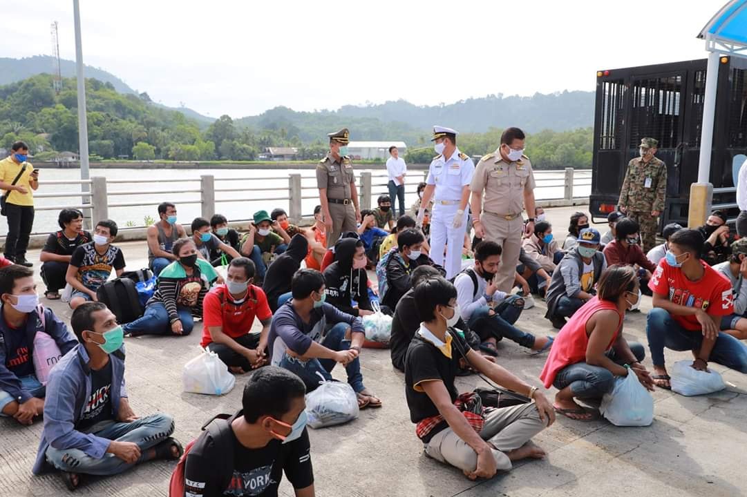 ထိုင်းတောင်ပိုင်း အကျဉ်းထောင်များမှ ပြန်လွတ်လာသည့် မြန်မာ ၁၀၆ ဦး နေရပ်ပြန်