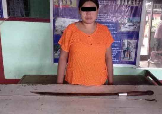 အင်္ဂပူမြို့နယ်တွင် အမျိုးသမီးချင်းစကားများပြီး ဓားခုတ်မှုဖြစ်ပွား၊ ၁ ဦးသေဆုံး