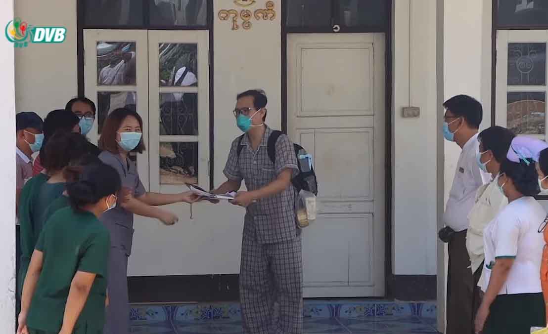 တာချီလိတ်က ပထမဆုံး ကိုဗစ်-၁၉ လူနာ ဆေးရုံမှဆင်းပြီးနောက် ရောဂါပိုးပြန်တွေ့