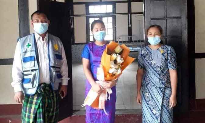ကိုဗစ်-၁၉ လူနာအမှတ်၂၄၉ ဗန်းမော်ဆေးရုံမှ ဆင်းခွင့်ရ 