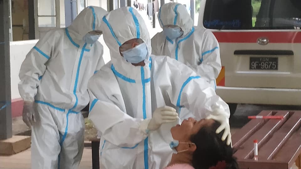 လက်ပံတန်း Quarantine စင်တာများတွင် ကိုဗစ်-၁၉ စစ်ဆေးရန် Test Tube များ လိုအပ်နေ