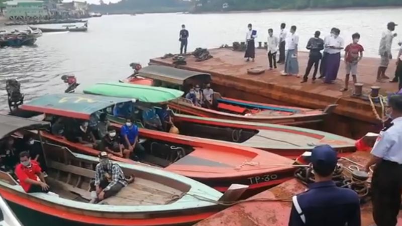ကော့သောင်းတွင် ထိုင်းမှပြန်လာသူများကို Quarantine ထားရှိရန် နေရာအခက်အခဲ ရှိနေ