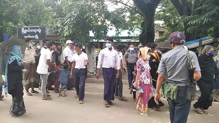 မောင်တောခရိုင်အတွင်း တရားမဝင်ပြန်လာသူ ၂၈ ဦးကို အလုပ်ကြမ်းနှင့်ထောင်ဒဏ် ၆ လစီချမှတ်