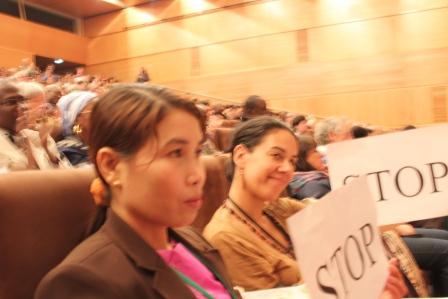 ေဒၚစုစုေနြး နိုင္ငံတကာလူ့အခြင့္အေရးဖိုရမ္ တက္ေရာက္
