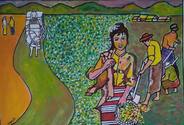 ထောင် ၁ နှစ်တန် ပန်းချီကား