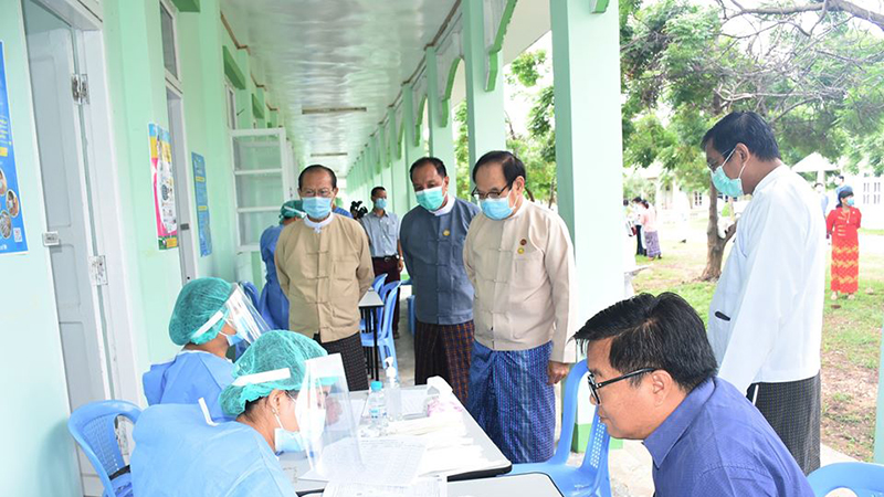 လွှတ်တော်ကိုယ်စားလှယ်များကို ကိုဗစ်-၁၉ ရောဂါပိုးရှိ၊ မရှိ ထပ်မံစစ်ဆေး
