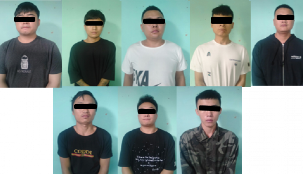 တရားမဝင် ဝင်ရောက်လာသည့် တရုတ်နှင့် အိန္ဒိယ နိုင်ငံသား ၁၀ ဦး ဖမ်းဆီးရမိ